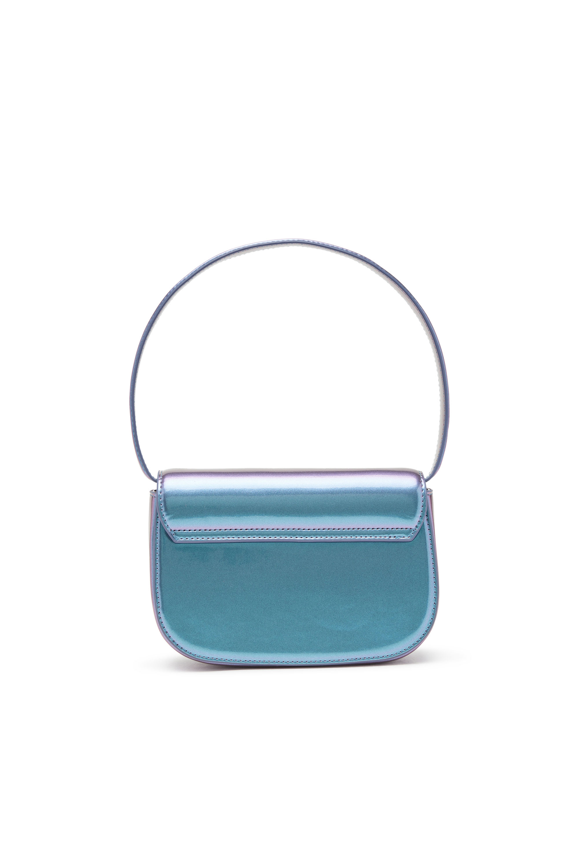 Diesel - 1DR, Female's 1DR-Iconic shoulder bag with iridescent effect in アジュール - 2