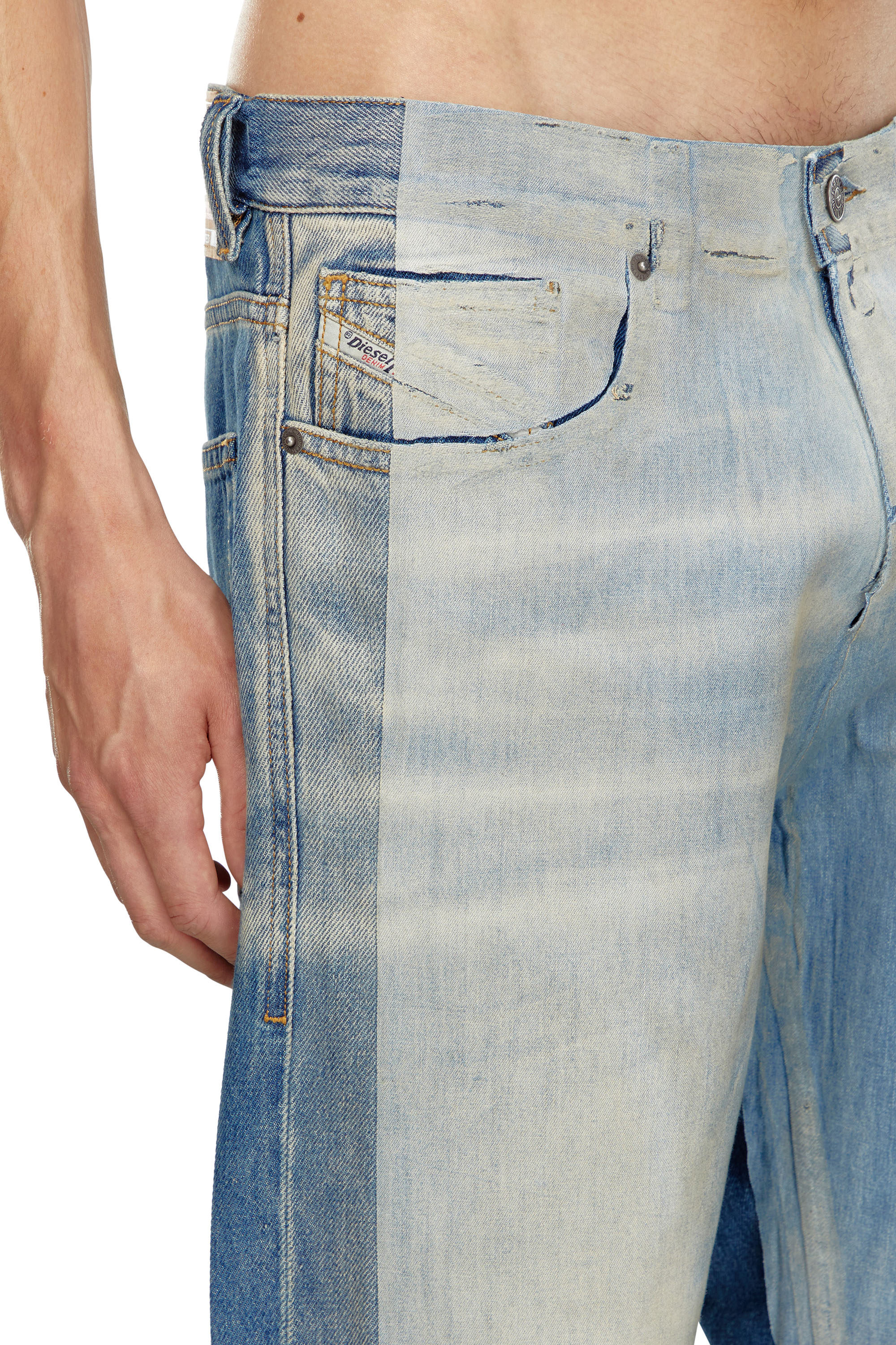 Diesel - Male Straight Jeans 2010 D-Macs 09K22, ミディアムブルー - Image 5