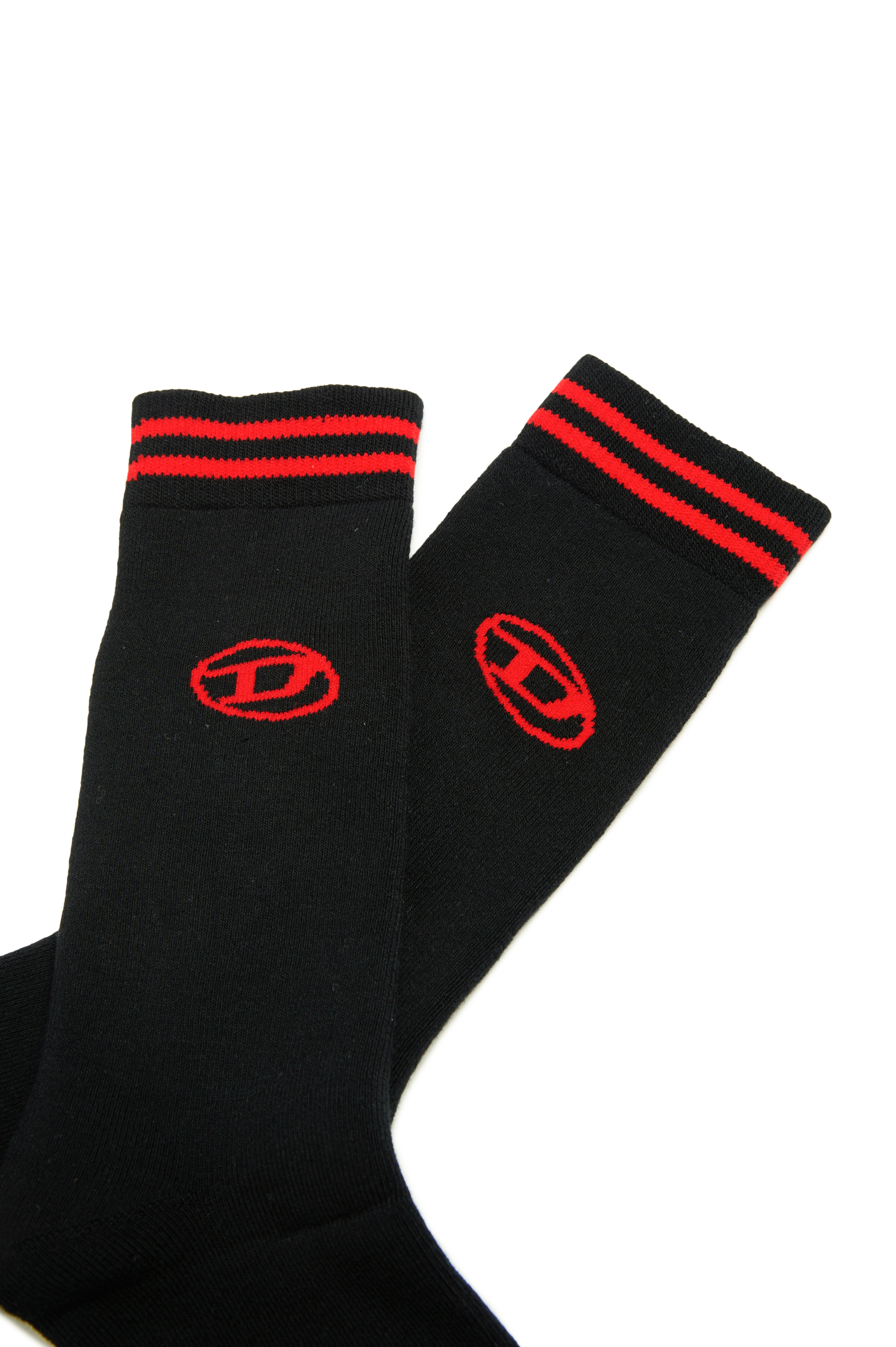 Diesel - ZANICBIPACK, Unisex 2-pack of socks with Oval D logo in マルチカラー - Image 3