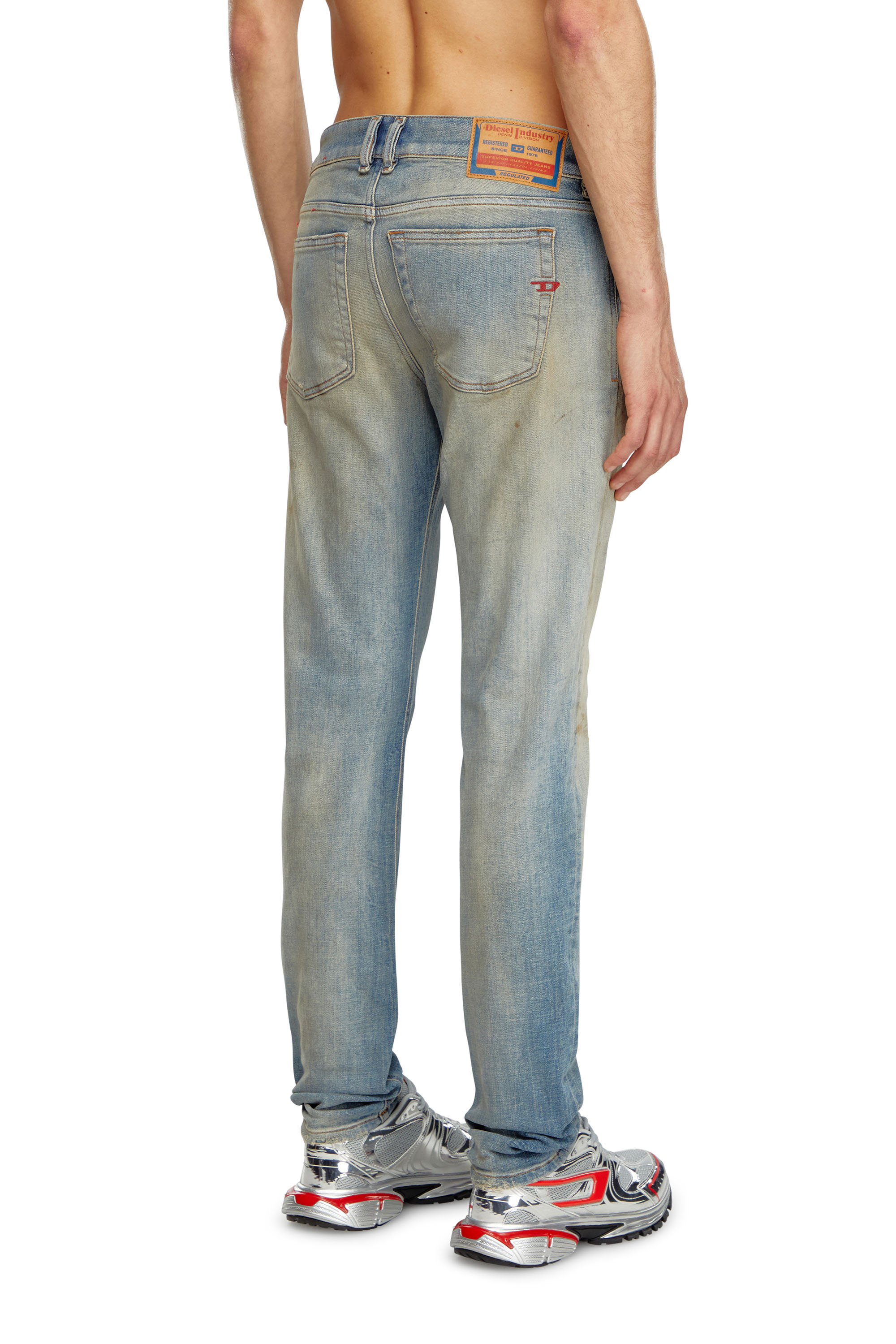 Diesel - Male Skinny Jeans 1979 Sleenker 09J25, ミディアムブルー - Image 4