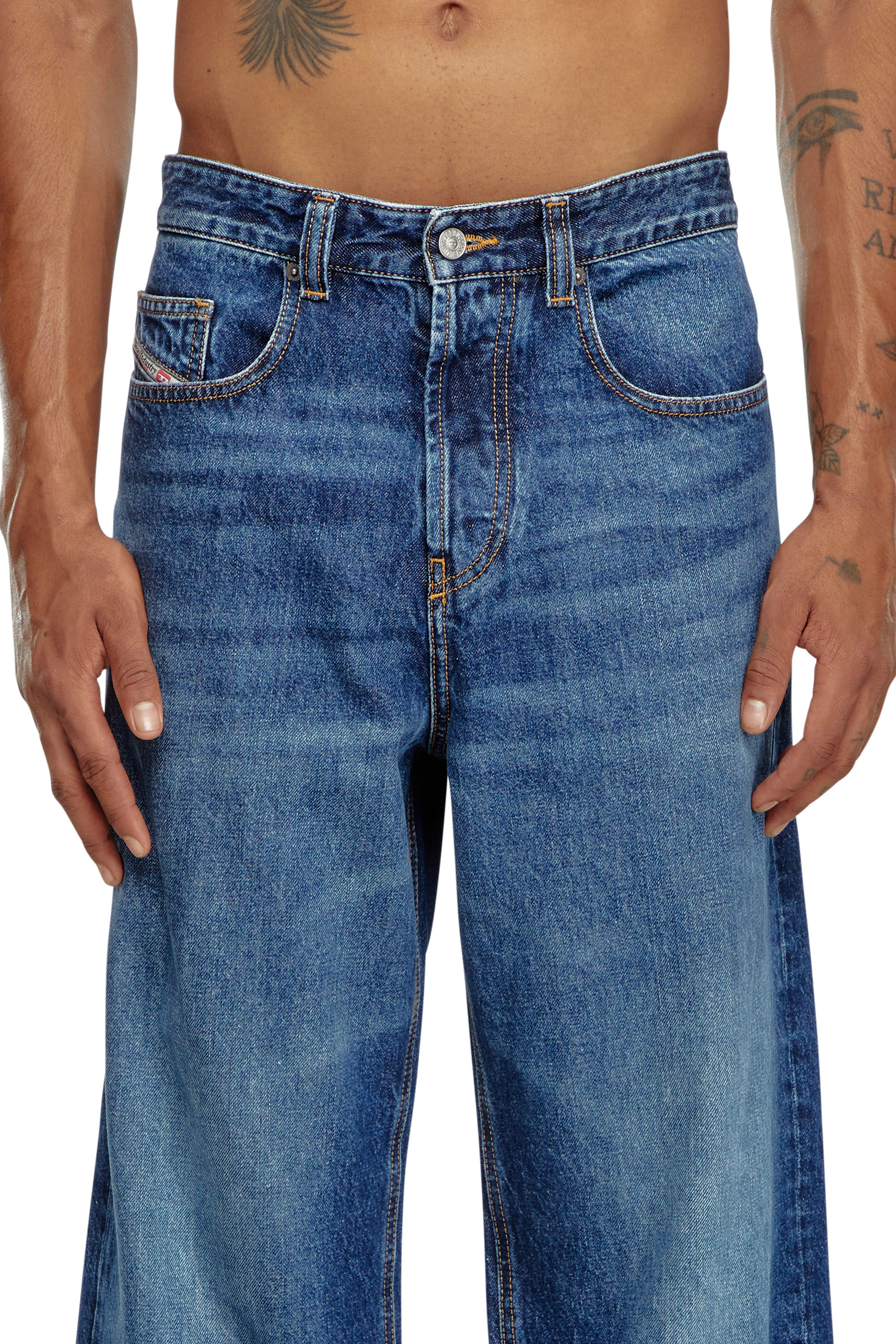 Diesel - Male's Relaxed Jeans 2001 D-Macro 09I27, null - 5