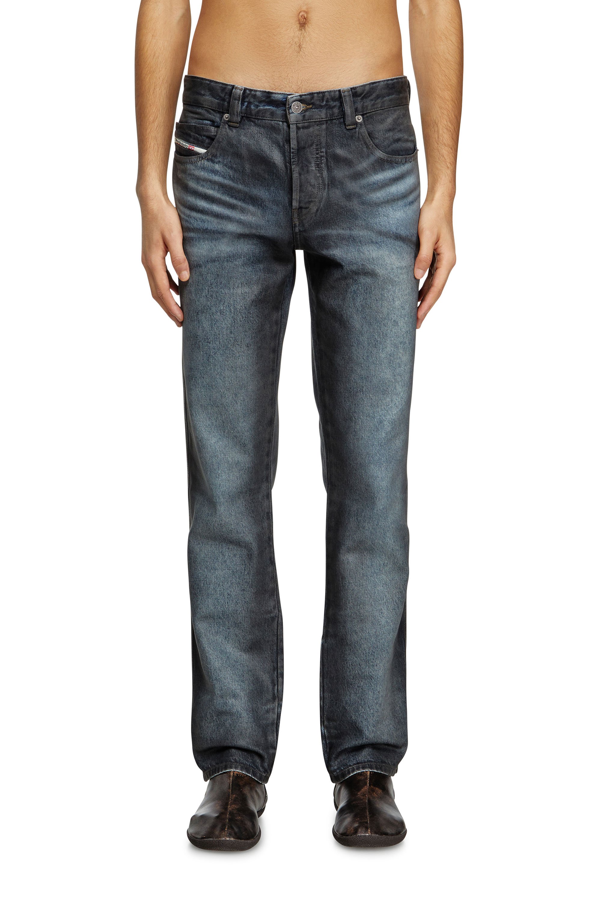 Diesel - Male's Slim Jeans 1993 D-Vyl 007BD, ブラック/ダークグレー - 2