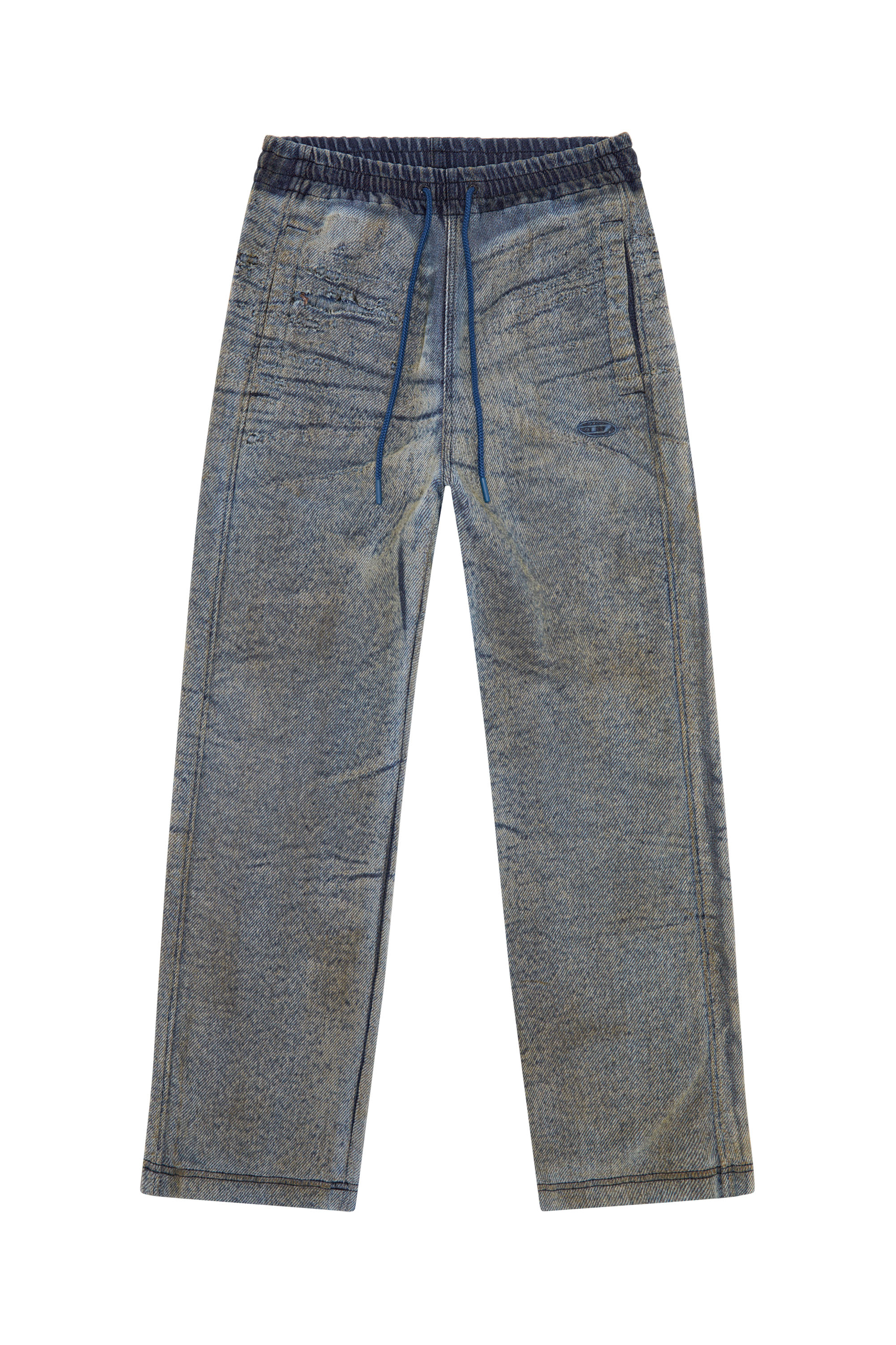 Diesel - Unisex's Relaxed Jeans D-Marti 068QE, ミディアムブルー - 3