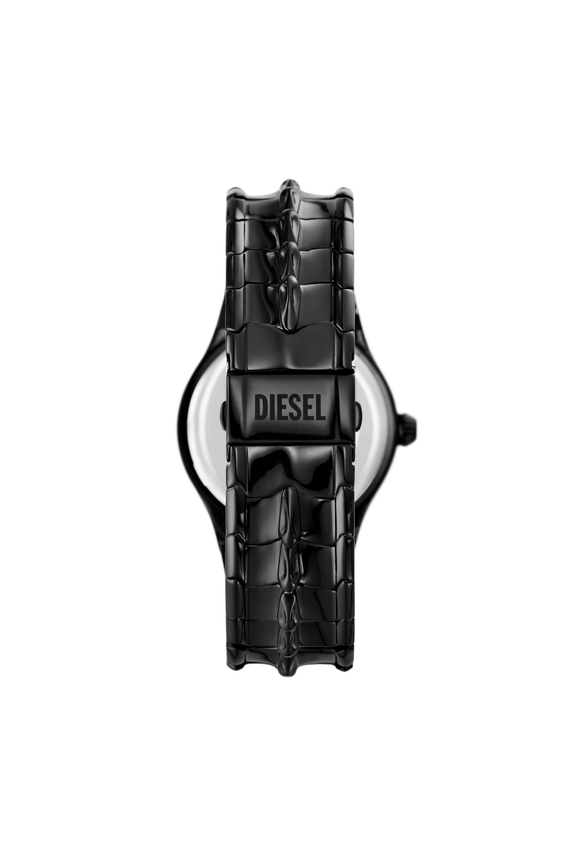 Diesel - DZ2198, Male Vert three-hand date black stainless steel watch in ブラック - Image 2