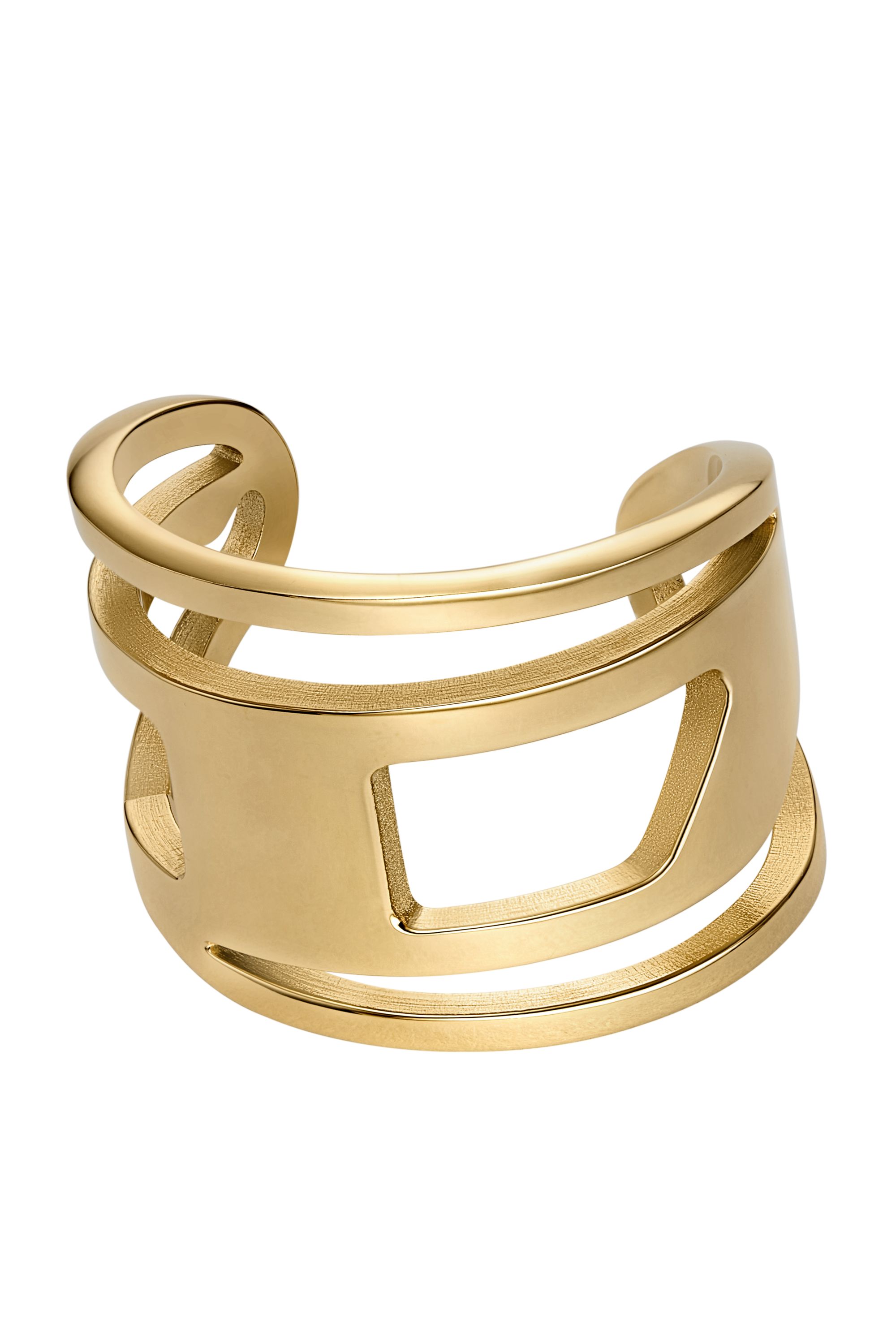 Diesel - DX1569710 JEWEL, Unisex's Gold-Tone Stainless Steel Band Ring in ゴールド - 2