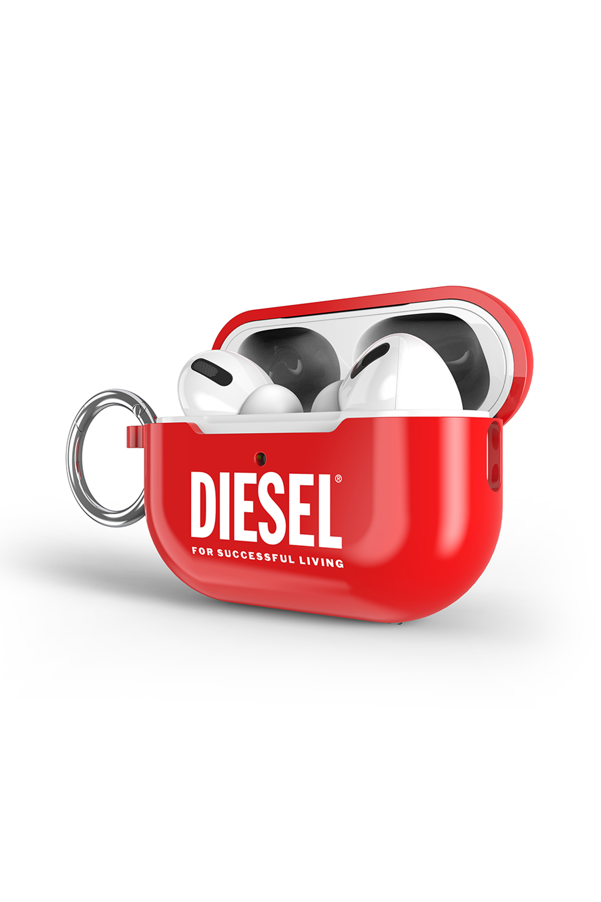 Diesel - 60066 AOP CASE, Unisex AirPods Pro / Pro 2 in レッド - Image 3