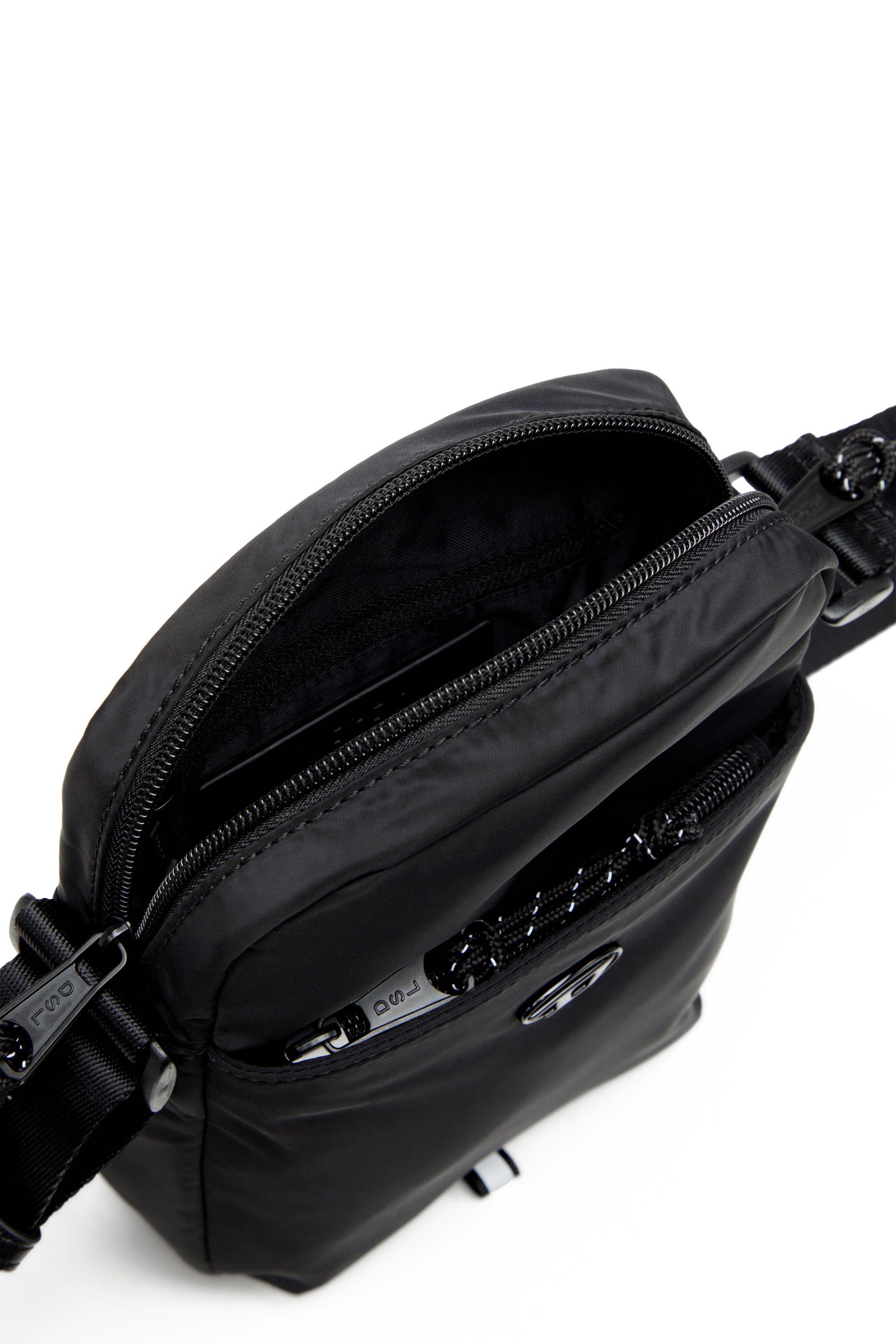 Diesel - D-PACK CROSSBODY X, Male's D-Pack-Crossbody bag in tech fabric in ブラック - 5