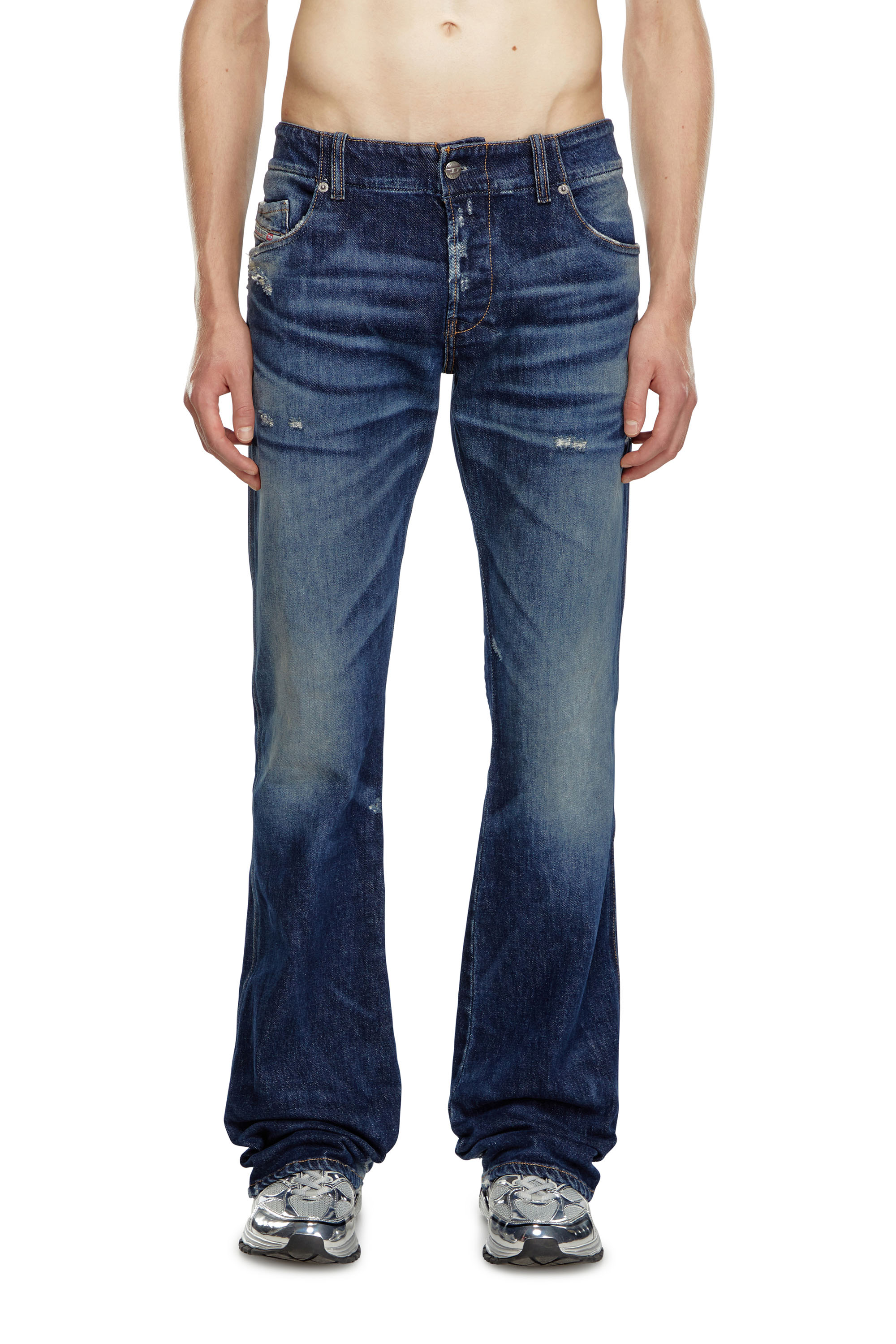 Diesel - Male's Bootcut Jeans D-Backler 09J56, ダークブルー - 1