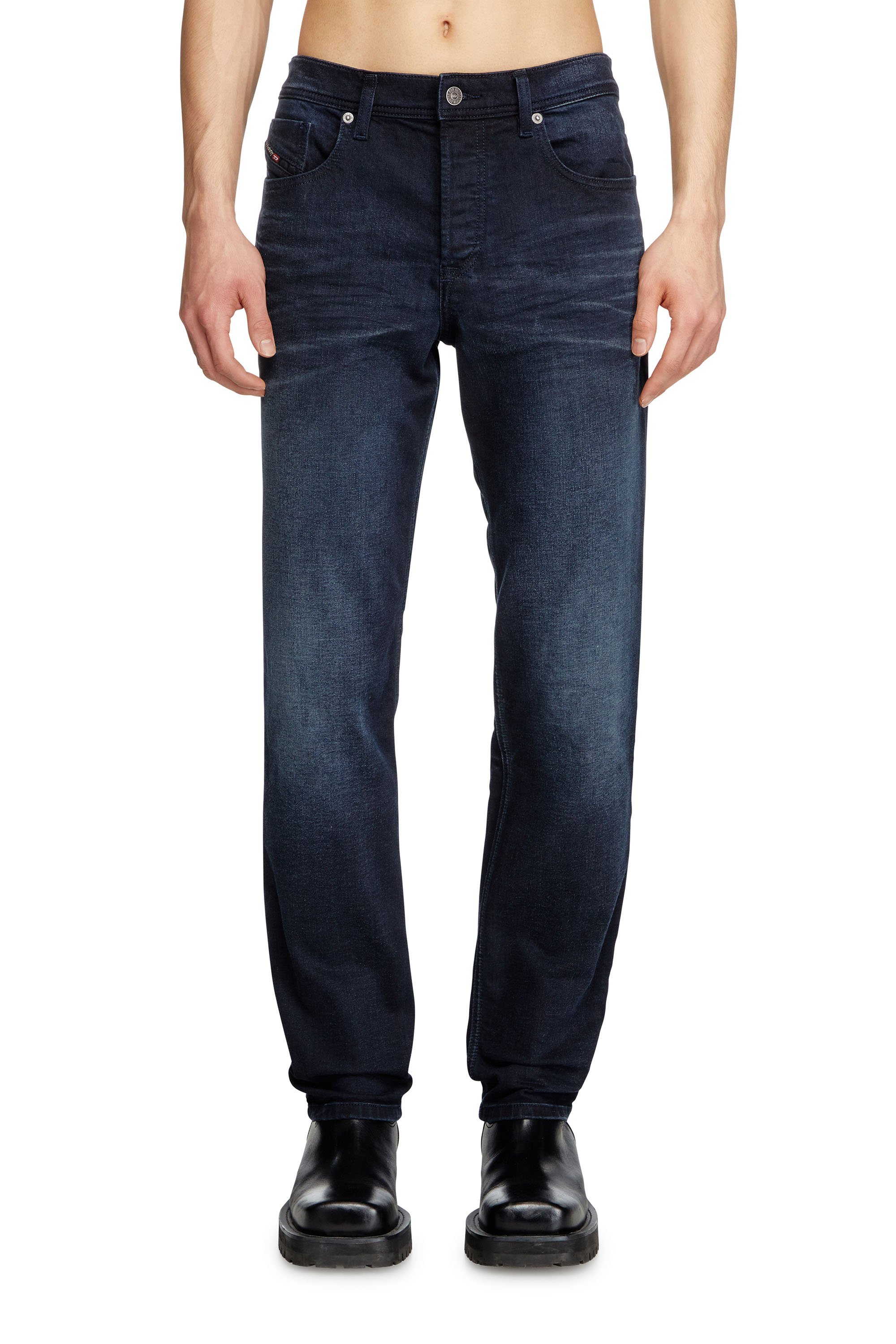 Diesel - Male's Regular Jeans 2023 D-Finitive 0BMBX, ダークブルー - 1