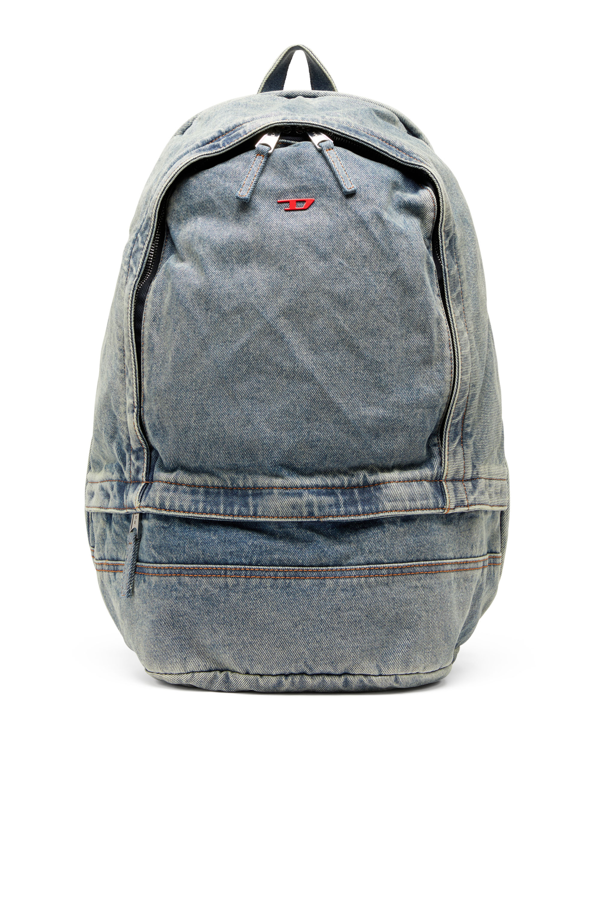 Diesel - RAVE BACKPACK, Male Rave-Backpack in solarised denim in ブルー - Image 1