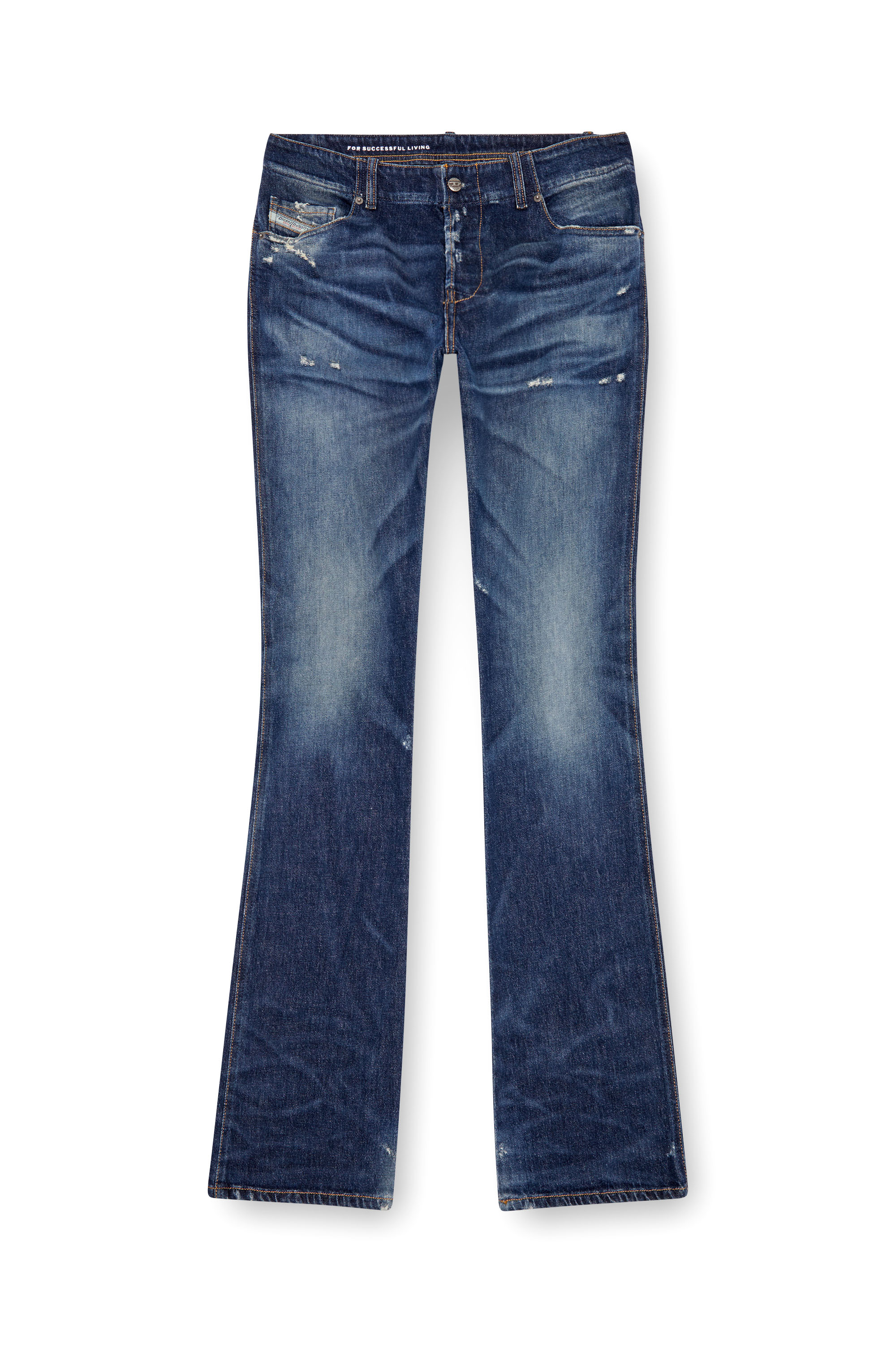 Diesel - Male's Bootcut Jeans D-Backler 09J56, ダークブルー - 3